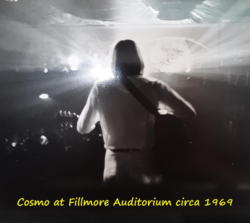 c.1969 Cosmo Performing at Fillmore Auditorium c.1969 Cosmo Performing at Fillmore Auditorium